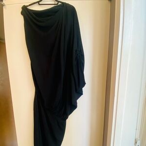 Tom Ford Asymmetrical Sophisticated Black Dress